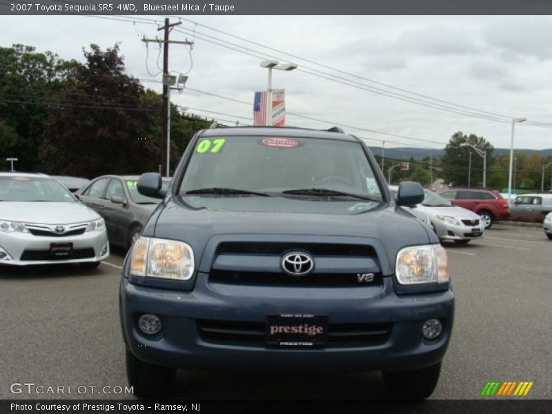 Bluesteel Mica / Taupe 2007 Toyota Sequoia SR5 4WD