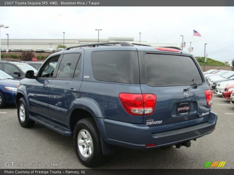 Bluesteel Mica / Taupe 2007 Toyota Sequoia SR5 4WD