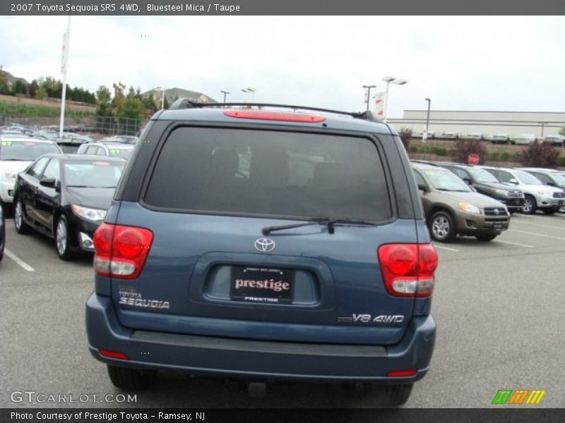 Bluesteel Mica / Taupe 2007 Toyota Sequoia SR5 4WD