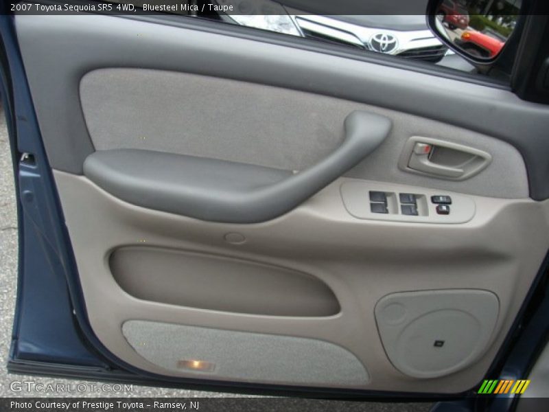Bluesteel Mica / Taupe 2007 Toyota Sequoia SR5 4WD
