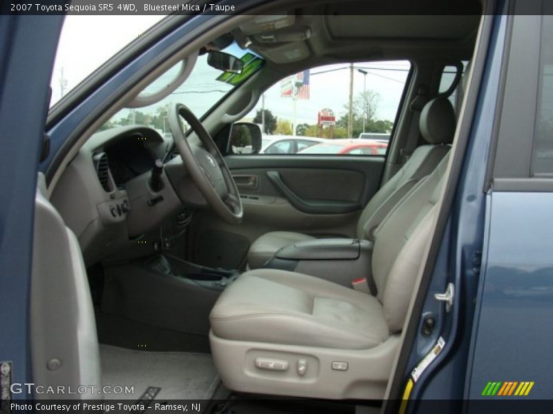 Bluesteel Mica / Taupe 2007 Toyota Sequoia SR5 4WD