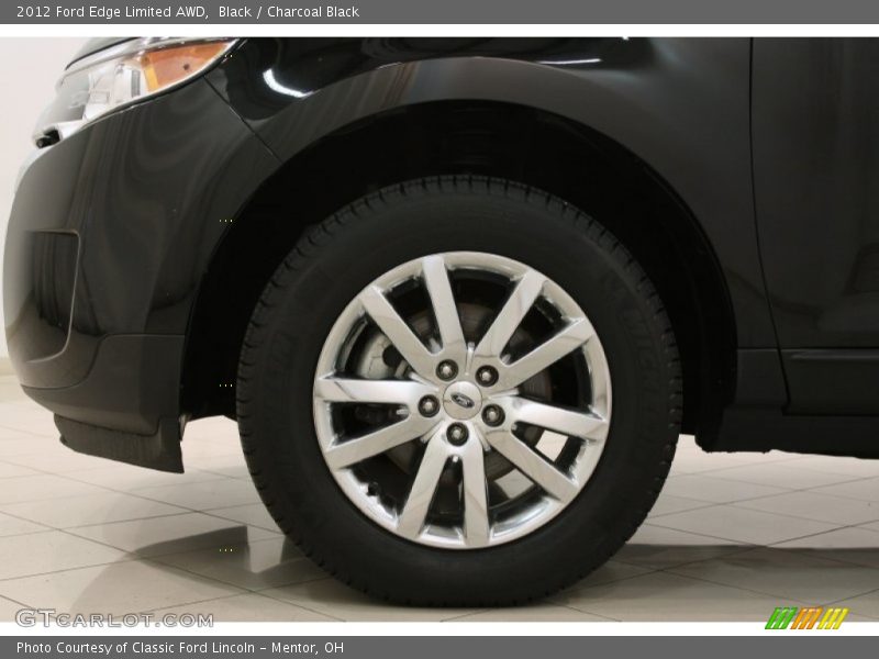 Black / Charcoal Black 2012 Ford Edge Limited AWD