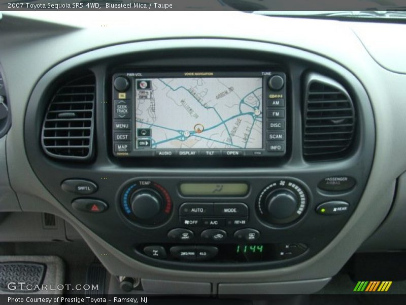Bluesteel Mica / Taupe 2007 Toyota Sequoia SR5 4WD