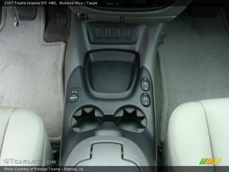 Bluesteel Mica / Taupe 2007 Toyota Sequoia SR5 4WD