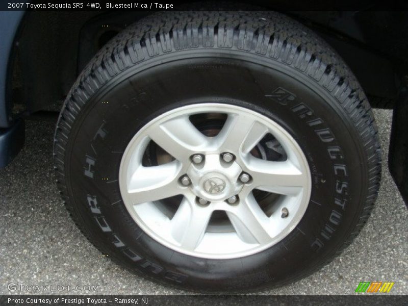 Bluesteel Mica / Taupe 2007 Toyota Sequoia SR5 4WD