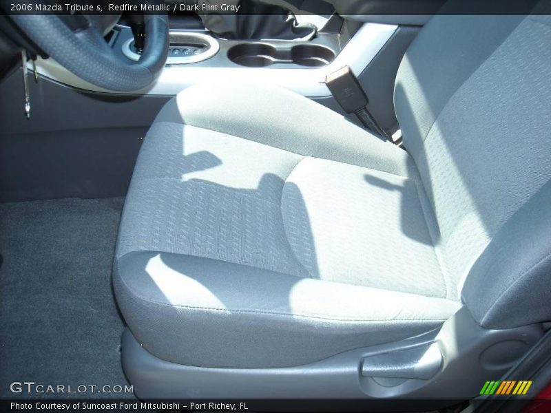 Redfire Metallic / Dark Flint Gray 2006 Mazda Tribute s