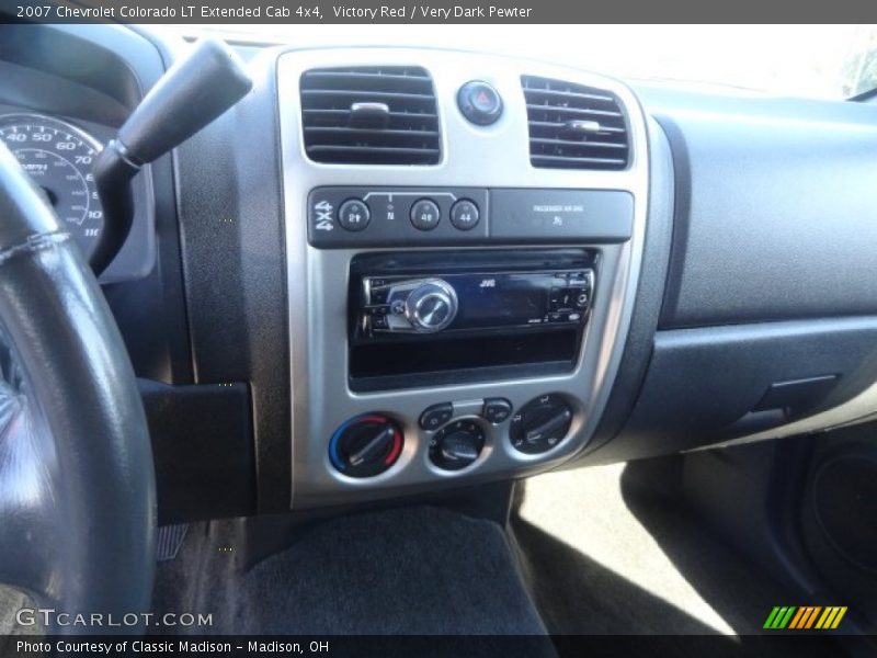 Victory Red / Very Dark Pewter 2007 Chevrolet Colorado LT Extended Cab 4x4