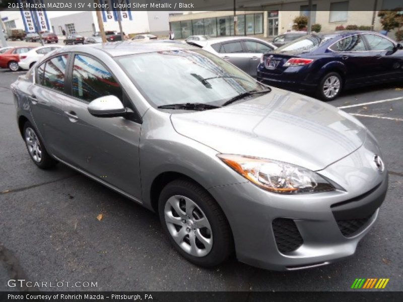 Front 3/4 View of 2013 MAZDA3 i SV 4 Door