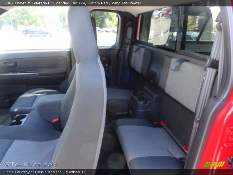 Victory Red / Very Dark Pewter 2007 Chevrolet Colorado LT Extended Cab 4x4