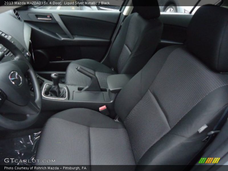  2013 MAZDA3 i SV 4 Door Black Interior