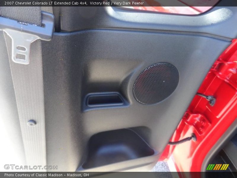 Victory Red / Very Dark Pewter 2007 Chevrolet Colorado LT Extended Cab 4x4