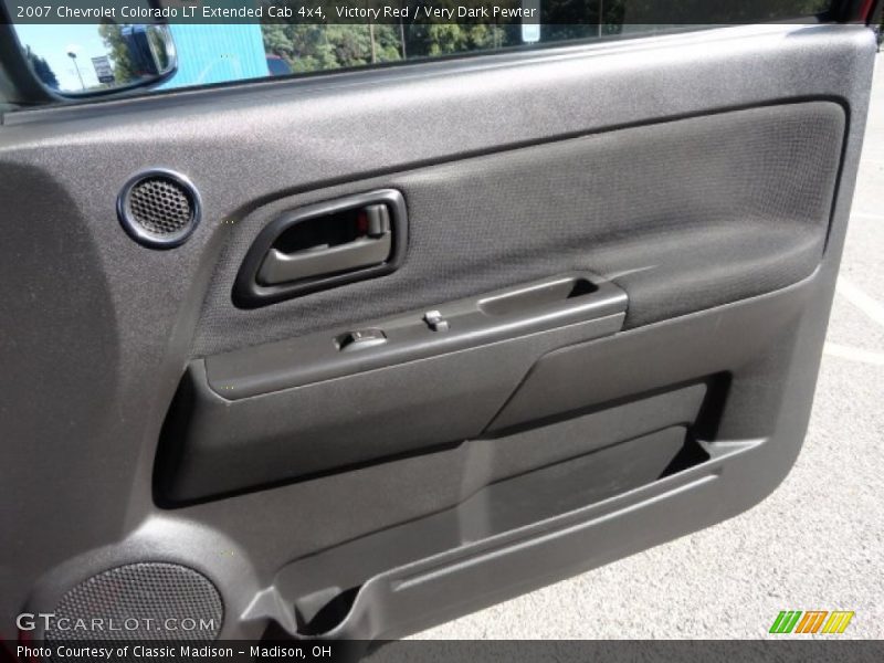 Victory Red / Very Dark Pewter 2007 Chevrolet Colorado LT Extended Cab 4x4