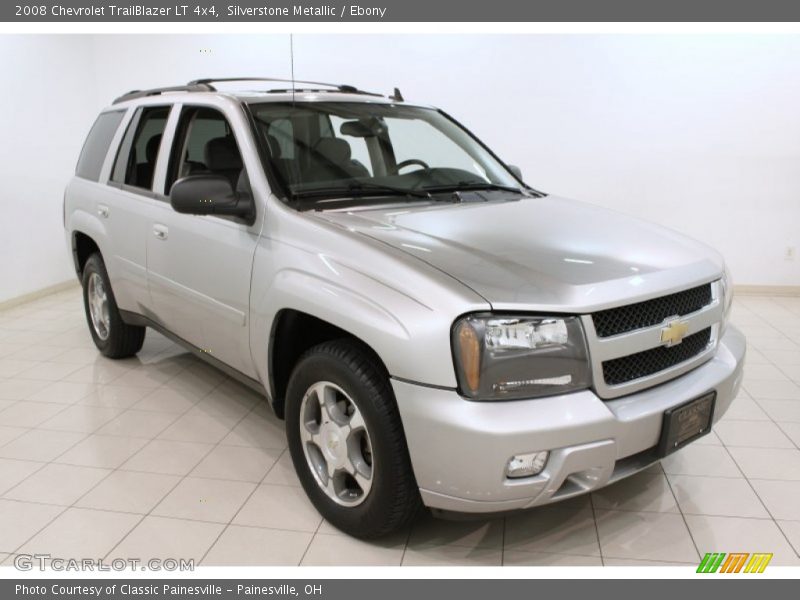 Silverstone Metallic / Ebony 2008 Chevrolet TrailBlazer LT 4x4