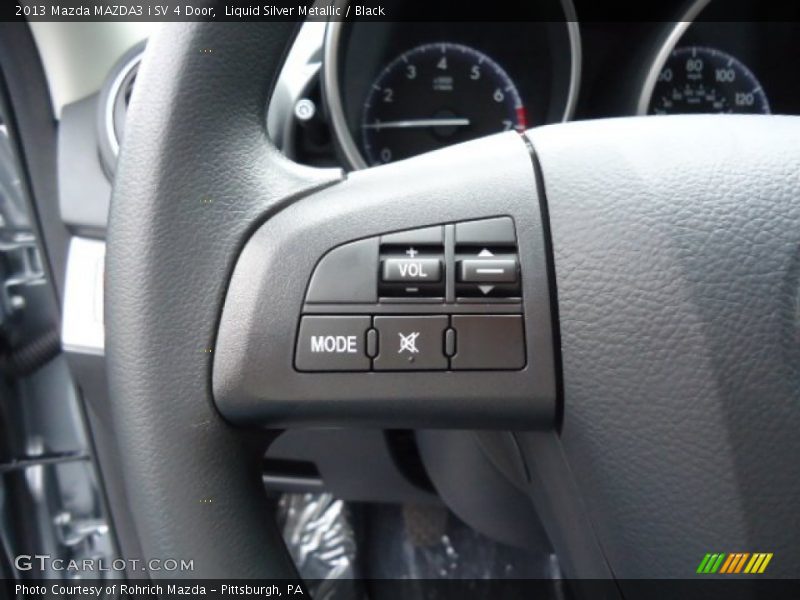 Controls of 2013 MAZDA3 i SV 4 Door