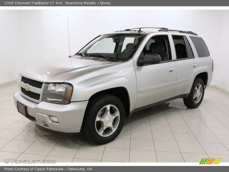 Silverstone Metallic / Ebony 2008 Chevrolet TrailBlazer LT 4x4