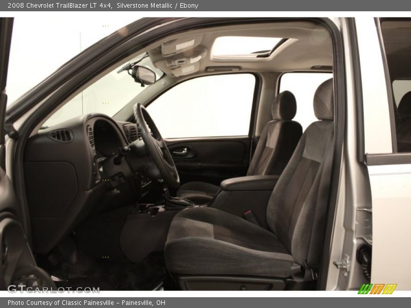 Silverstone Metallic / Ebony 2008 Chevrolet TrailBlazer LT 4x4