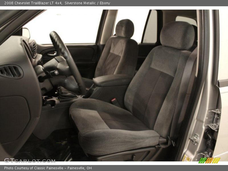 Silverstone Metallic / Ebony 2008 Chevrolet TrailBlazer LT 4x4