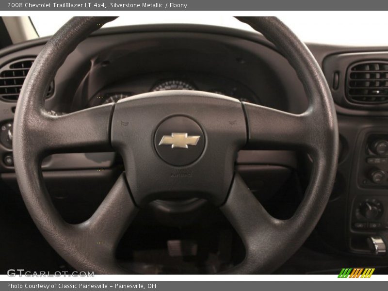Silverstone Metallic / Ebony 2008 Chevrolet TrailBlazer LT 4x4