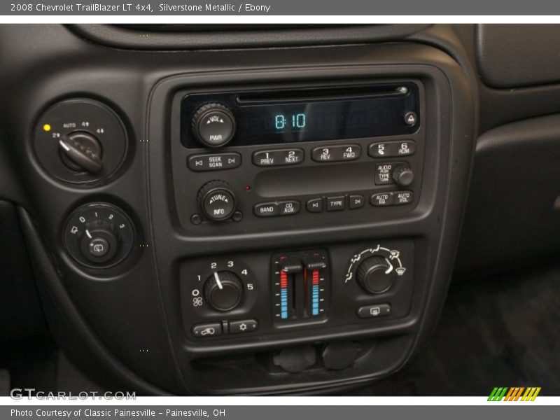 Silverstone Metallic / Ebony 2008 Chevrolet TrailBlazer LT 4x4