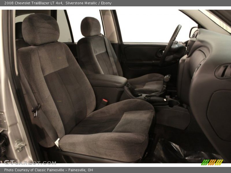 Silverstone Metallic / Ebony 2008 Chevrolet TrailBlazer LT 4x4