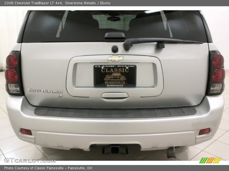 Silverstone Metallic / Ebony 2008 Chevrolet TrailBlazer LT 4x4