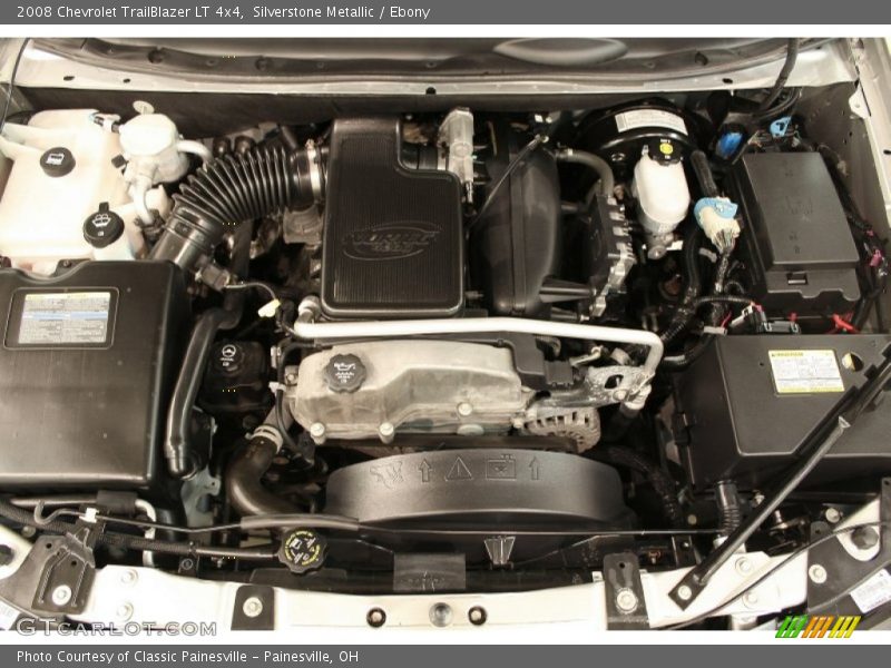Silverstone Metallic / Ebony 2008 Chevrolet TrailBlazer LT 4x4