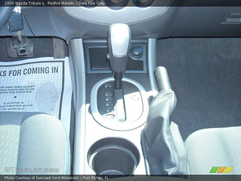 Redfire Metallic / Dark Flint Gray 2006 Mazda Tribute s