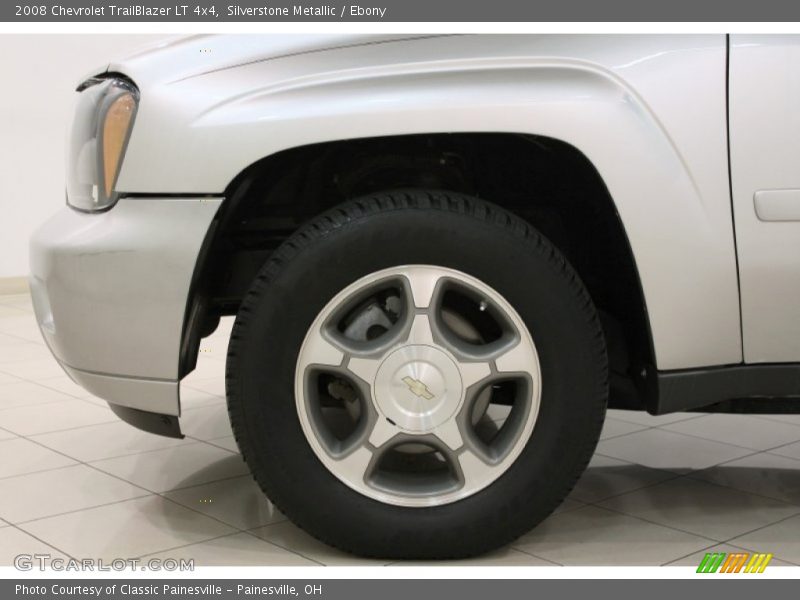Silverstone Metallic / Ebony 2008 Chevrolet TrailBlazer LT 4x4