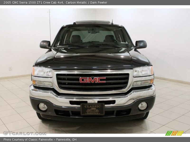 Carbon Metallic / Dark Pewter 2005 GMC Sierra 1500 Z71 Crew Cab 4x4