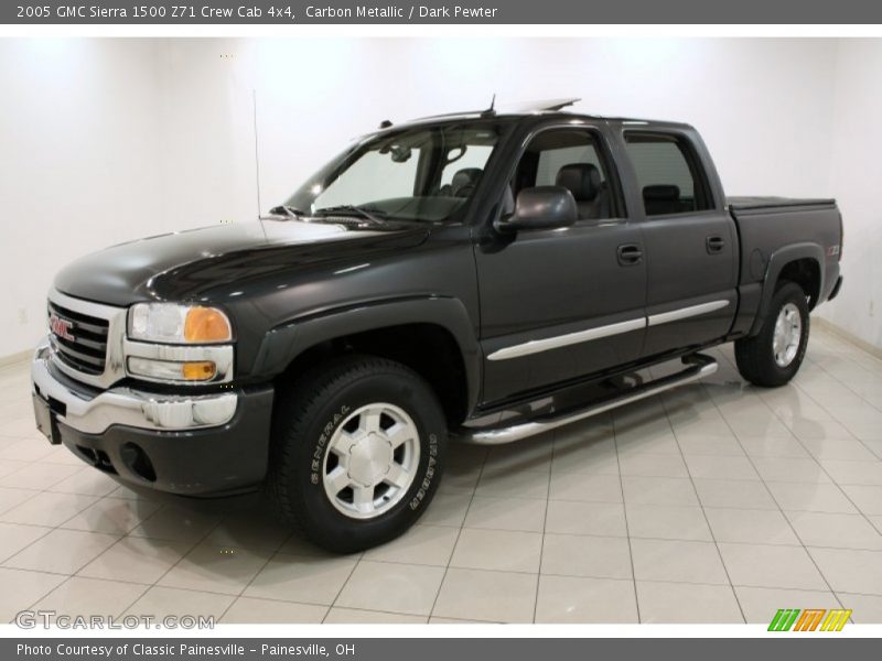 Carbon Metallic / Dark Pewter 2005 GMC Sierra 1500 Z71 Crew Cab 4x4