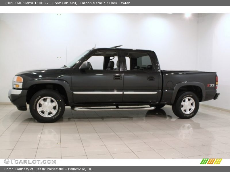 Carbon Metallic / Dark Pewter 2005 GMC Sierra 1500 Z71 Crew Cab 4x4