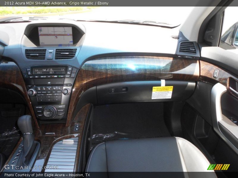 Grigio Metallic / Ebony 2012 Acura MDX SH-AWD Advance