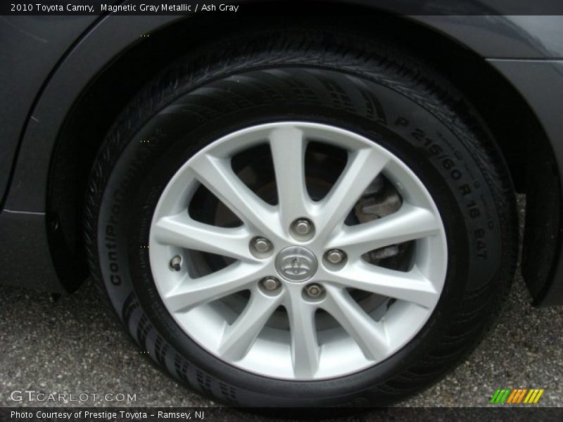 Magnetic Gray Metallic / Ash Gray 2010 Toyota Camry