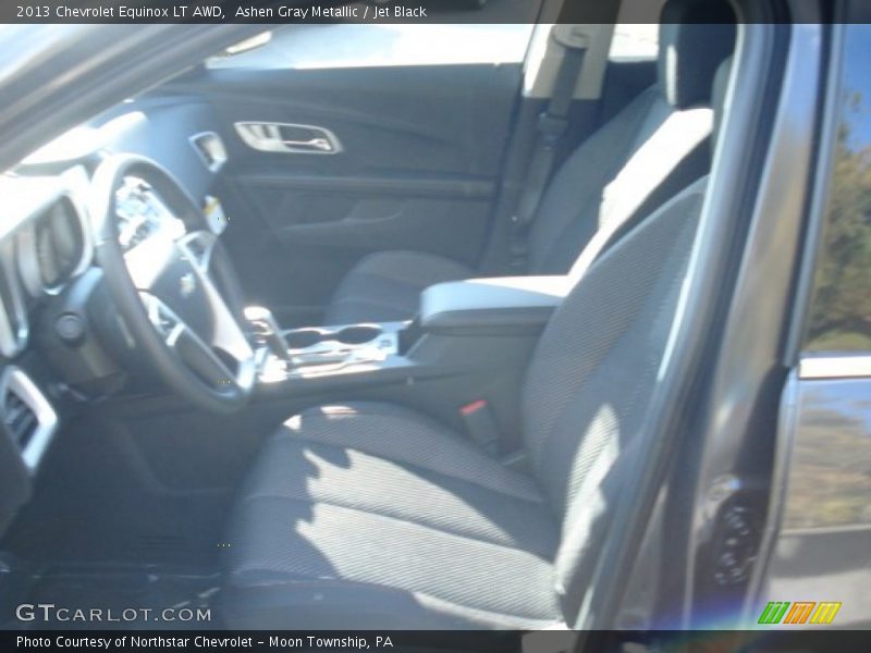 Ashen Gray Metallic / Jet Black 2013 Chevrolet Equinox LT AWD