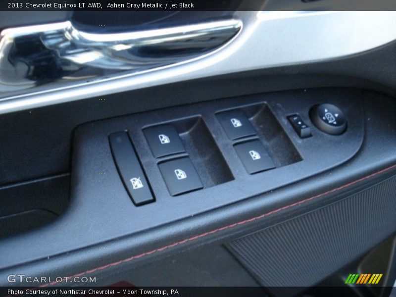 Ashen Gray Metallic / Jet Black 2013 Chevrolet Equinox LT AWD