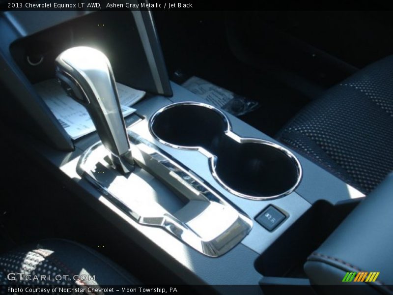 Ashen Gray Metallic / Jet Black 2013 Chevrolet Equinox LT AWD