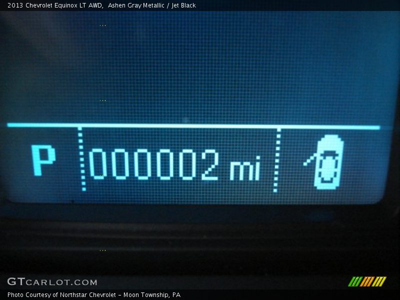 Ashen Gray Metallic / Jet Black 2013 Chevrolet Equinox LT AWD