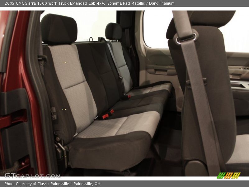 Sonoma Red Metallic / Dark Titanium 2009 GMC Sierra 1500 Work Truck Extended Cab 4x4