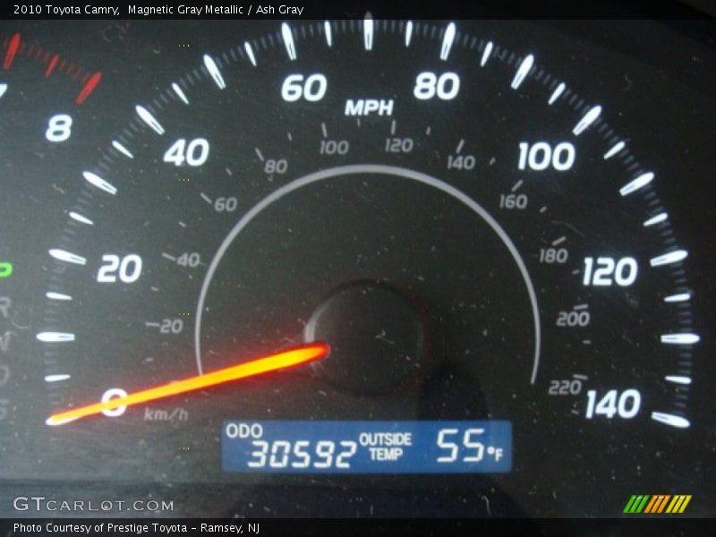 Magnetic Gray Metallic / Ash Gray 2010 Toyota Camry
