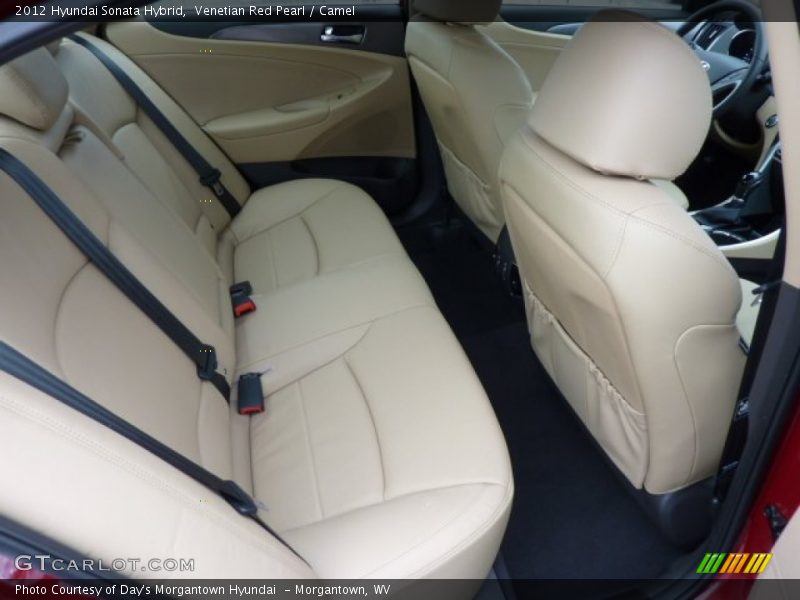 Venetian Red Pearl / Camel 2012 Hyundai Sonata Hybrid