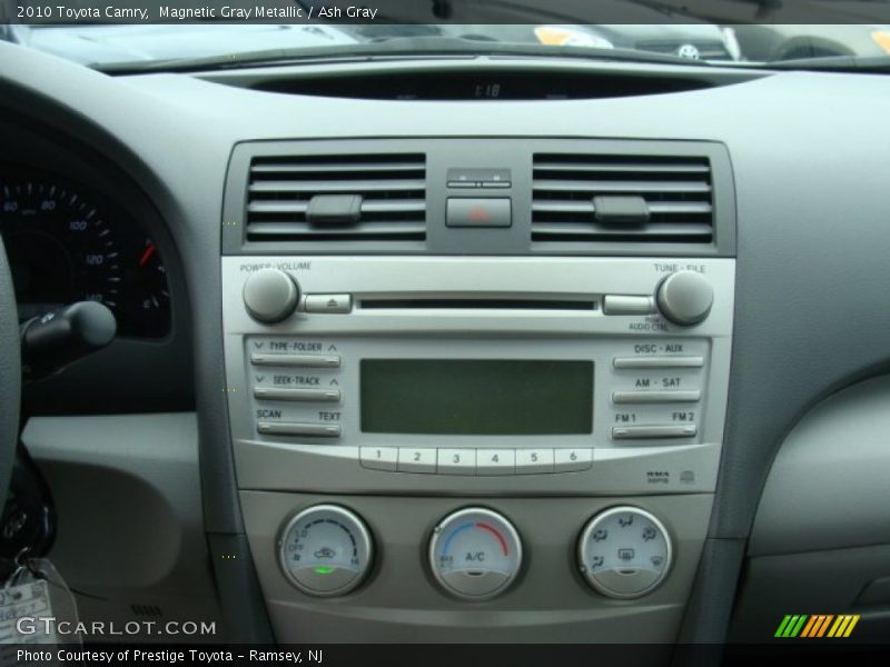 Magnetic Gray Metallic / Ash Gray 2010 Toyota Camry