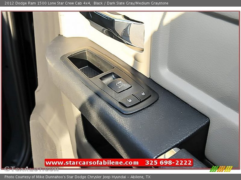 Black / Dark Slate Gray/Medium Graystone 2012 Dodge Ram 1500 Lone Star Crew Cab 4x4