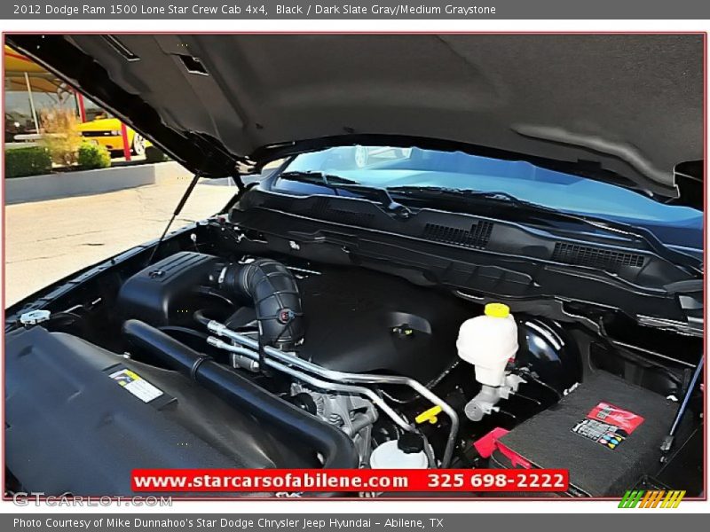 Black / Dark Slate Gray/Medium Graystone 2012 Dodge Ram 1500 Lone Star Crew Cab 4x4