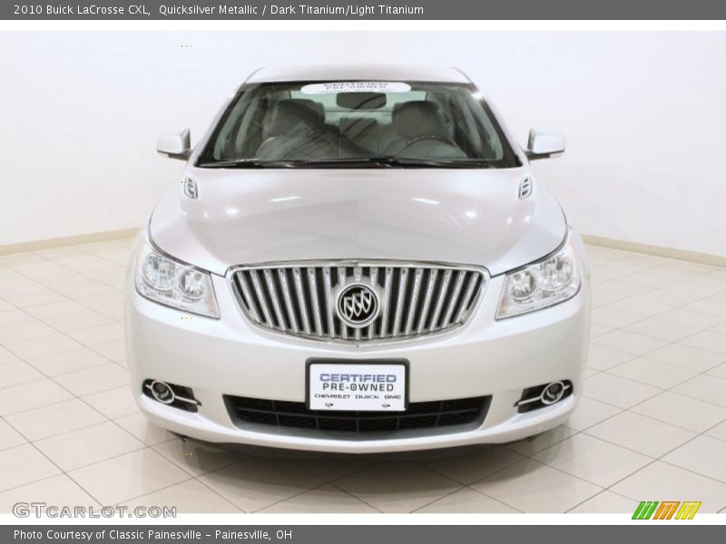 Quicksilver Metallic / Dark Titanium/Light Titanium 2010 Buick LaCrosse CXL