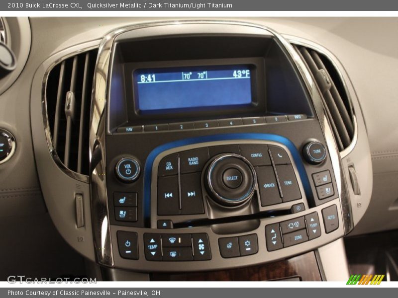 Quicksilver Metallic / Dark Titanium/Light Titanium 2010 Buick LaCrosse CXL