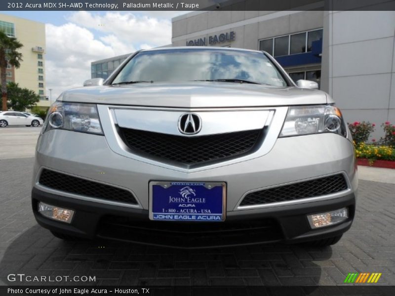 Palladium Metallic / Taupe 2012 Acura MDX SH-AWD Technology