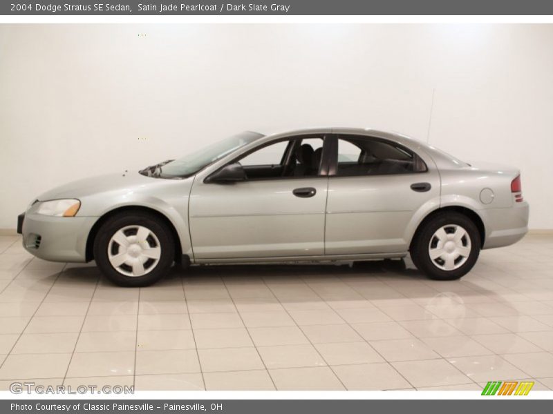 Satin Jade Pearlcoat / Dark Slate Gray 2004 Dodge Stratus SE Sedan