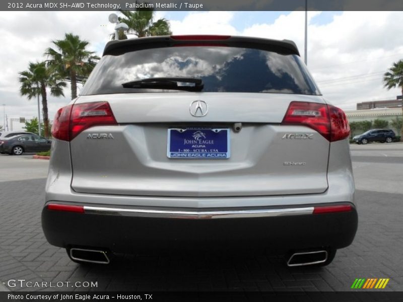 Palladium Metallic / Taupe 2012 Acura MDX SH-AWD Technology