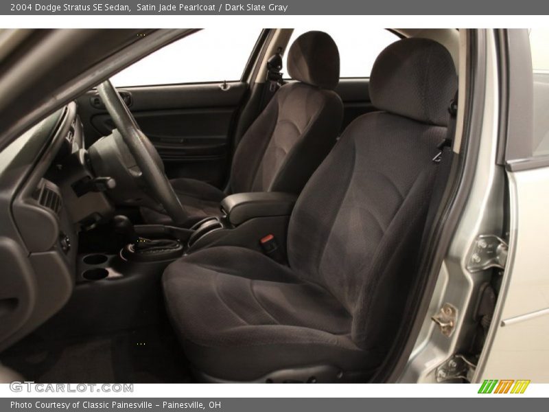 Satin Jade Pearlcoat / Dark Slate Gray 2004 Dodge Stratus SE Sedan