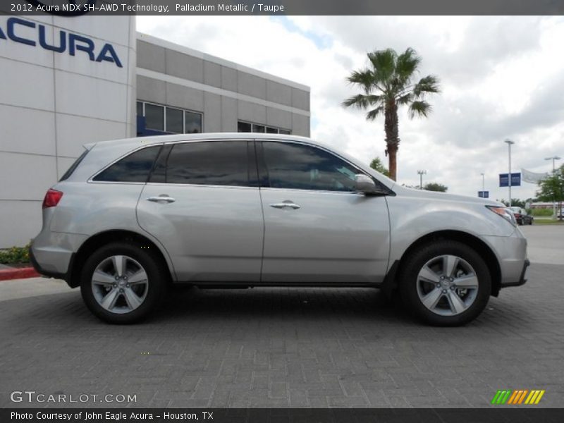 Palladium Metallic / Taupe 2012 Acura MDX SH-AWD Technology